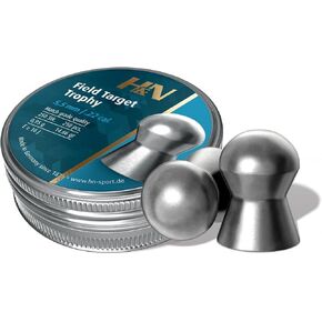 H&N Sport Field Target Trophy .22 Cal 5.53 mm Head-250 Count