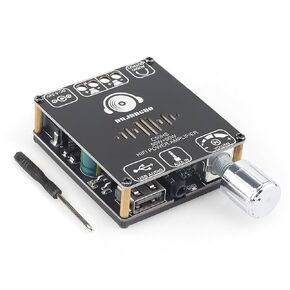 C50HS Bluetooth Amplifier Board TPA3116D2 HiFi Chip 12-24V DC Input,Support USB Sound Card/USB Flash Driver, AUX, Bluetooth Multiple Input Modes (C50HS ONLY)