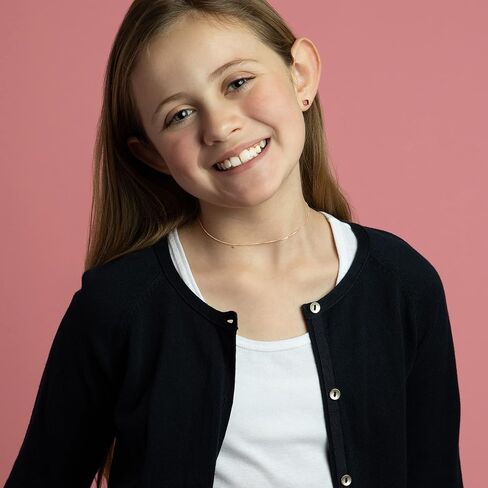 قلادة من الفضة الاسترلينية - سلسلة مربعة 1 مم - لا تسبب الحساسية ومقاومة للتلطخ - تصميم كلاسيكي، مقاس مريح - 30.48 سم - 101.6 سم - من كيزف كرييشنز in Kuwait