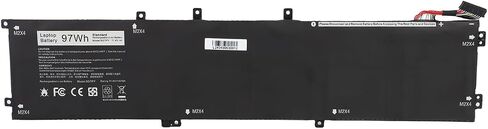 97Wh 6GTPY Battery Replacement for Dell XPS 15 9560 9570 7590 15 2017 9560 XPS 15-9560-D1845T 15-9570-D1541, Vostro 7500 Precision 5520 M5520 5540 M5540 Workstation GPM03 P56F001 P56F002 5041C 5XJ28 in Saudi Arabia