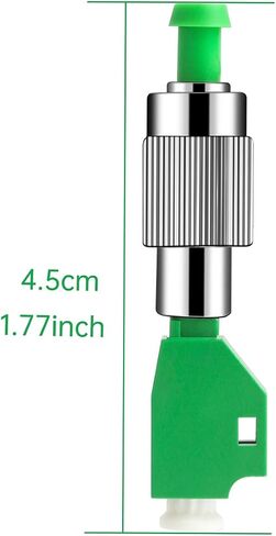 3 pcs FC Male to LC Female Adapter APC Fiber Optic Adapter APC Coupler FC to LC Fiber Convertor for Visual Fault Optical Locator in Kuwait