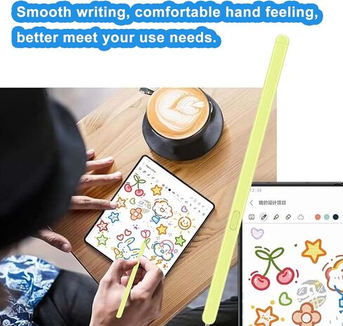 Galaxy Z Fold 6 S Pen Fold Edition for Samsung Galaxy Z Fold 6 Stylus Pen for Galaxy Fold 6 Edition with Replacement Tips/Nibs+Card Pin(Green) in Saudi Arabia