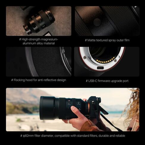 عدسة Viltrox AF 135 مم F1.8 LAB FE كاملة الإطار لسوني E-Mount، مع محرك HyperVCM، متوافقة مع كاميرات سوني a7III a7RII a7IV a7RIV a9 A1 a5000 a6000 A6700 in Saudi Arabia