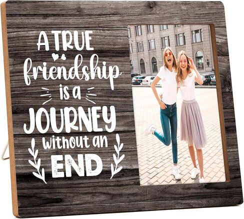 Long Distance Relationship Picture Frame, Photo Frame Gifts for Long Distance Couples Girlfriend Boyfriend Lover, Parting Gift for Her Him, Distance Means So Little When Someone Means So Much -D(04) in Kuwait