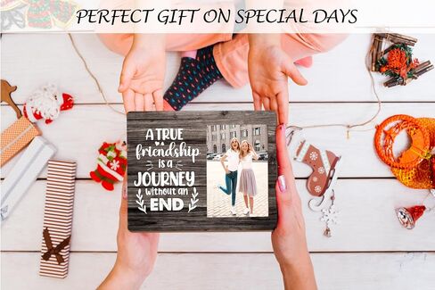 Long Distance Relationship Picture Frame, Photo Frame Gifts for Long Distance Couples Girlfriend Boyfriend Lover, Parting Gift for Her Him, Distance Means So Little When Someone Means So Much -D(04) in Kuwait