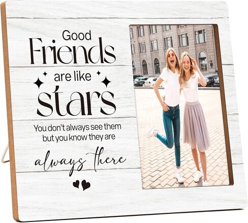 Long Distance Relationship Picture Frame, Photo Frame Gifts for Long Distance Couples Girlfriend Boyfriend Lover, Parting Gift for Her Him, Distance Means So Little When Someone Means So Much -D(04) in Kuwait