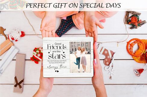 Long Distance Relationship Picture Frame, Photo Frame Gifts for Long Distance Couples Girlfriend Boyfriend Lover, Parting Gift for Her Him, Distance Means So Little When Someone Means So Much -D(04) in Kuwait