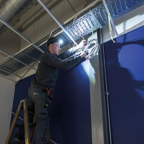 SCANGRIP I-VIEW, Rechargeable COB LED headlamp, Panoramic beam, Touchless on/off sensor in Kuwait