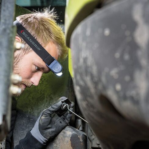 SCANGRIP I-VIEW, Rechargeable COB LED headlamp, Panoramic beam, Touchless on/off sensor in Kuwait