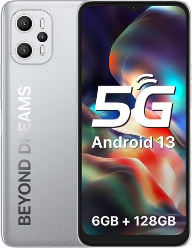 UMIDIGI F3 Pro 5G Unlocked Cell Phone, Android 13, 12(6+6)GB+128GB, 48MP Main Camera, 6.6" FHD+ Display, Octa-Core Processor, 6000mAh Battery, Dual 5G, NFC in Saudi Arabia