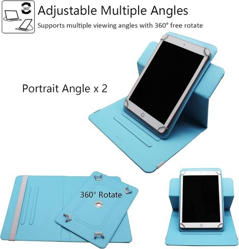 Universal 8 Inch Tablet Case, Universal 7 Inch Tablet Case, Rotating Tablet Case Cover for 7 8 Inch Android Tablet, Dluggs 360 Degree Rotating Stand Case for 7.0-8.5 Inch Tablet, Shiny Butterfly in Saudi Arabia