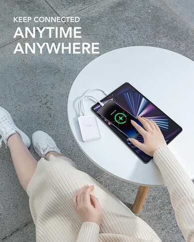 شاحن محمول صغير من شارماست 10000 مللي أمبير في الساعة، بنك طاقة صغير 20 وات USB C شحن سريع، شاشة LED لحزمة بطارية نحيفة للغاية، أساسيات السفر متوافقة مع 15 14 13، Samsung Galaxy، iPad in Kuwait