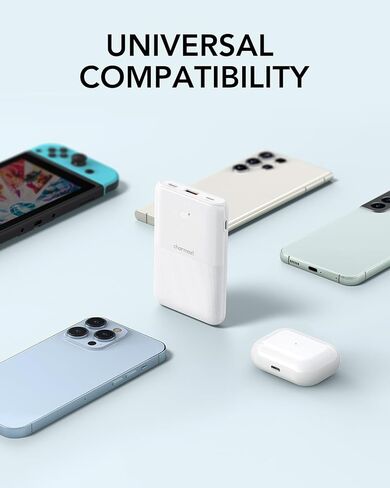 شاحن محمول صغير من شارماست 10000 مللي أمبير في الساعة، بنك طاقة صغير 20 وات USB C شحن سريع، شاشة LED لحزمة بطارية نحيفة للغاية، أساسيات السفر متوافقة مع 15 14 13، Samsung Galaxy، iPad in Kuwait