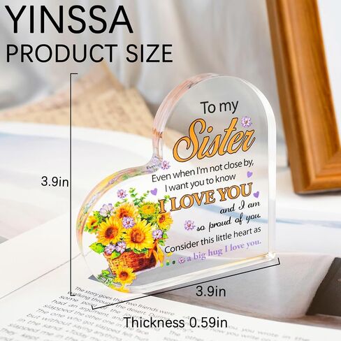 Daughter Birthday Gifts Unique Christmas Birthday Gifts for Daughter from Mom Dad Acrylic Home Decor Gift Daughter Gift Ideas for Mother's Day, Graduation, Thanksgiving Gifts in Saudi Arabia