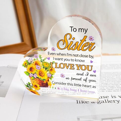Daughter Birthday Gifts Unique Christmas Birthday Gifts for Daughter from Mom Dad Acrylic Home Decor Gift Daughter Gift Ideas for Mother's Day, Graduation, Thanksgiving Gifts in Saudi Arabia