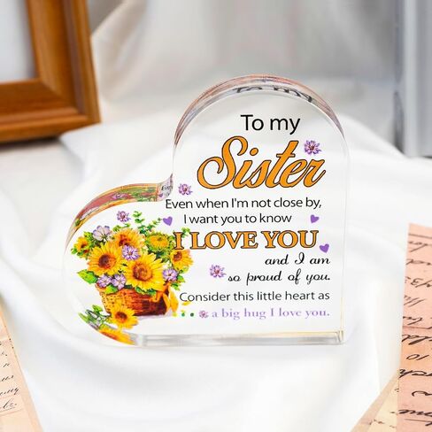 Daughter Birthday Gifts Unique Christmas Birthday Gifts for Daughter from Mom Dad Acrylic Home Decor Gift Daughter Gift Ideas for Mother's Day, Graduation, Thanksgiving Gifts in Saudi Arabia