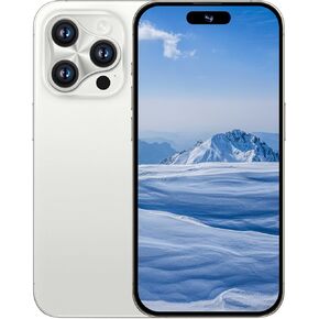 A16 pro max Unlocked Cell Phones Android 13 Smartphone with 8GB+256GB Mobile Phones 6.9" FHD Screen 108MP+48MP/6800 mAh and Dual SIM (Blue)