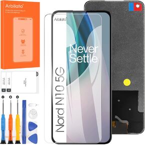 Screen for OnePlus Nord N10 5G Screen Replacement for Nord N10 5G LCD Screen BE2029,BE2025,BE2026,BE2028 Touch Display Digitizer Assembly Repair Parts（Black）
