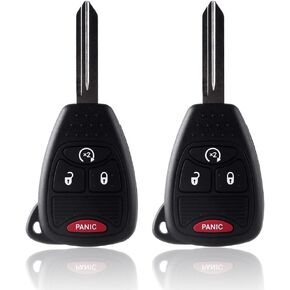 Smart Key Fob Replacement Remote Control Start Keyless Car Remote for 2007-2018 Wrangler/Wrangler,2010-2017 J eep Patriot Key Fob 4btn OHT692427AA