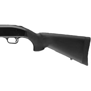 Hogue OverMolded Rubber Shotgun Stock for Mossberg 500 (12, 16, & 20 Gauge), Black - 05010