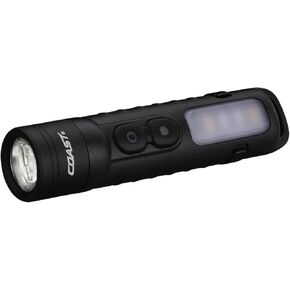 Coast KL35R 600 Lumen Rechargeable LED Pocket Flashlight with RED Light