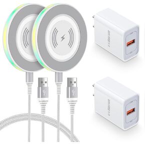 لوحة شاحن لاسلكية 15 وات لهاتف Android، كتلة شاحن سريع متوافقة مع Motorola Edge 2024 2023، Razr 50 40 Ultra، G Power 2024، Edge+ 5G UW 2022، Samsung Galaxy S24 S23 FE Plus S22 S21 S20 Z Fold Flip 5 in Kuwait