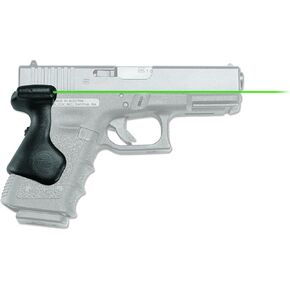 Crimson Trace LG-639 and 639G Lasergrips with Red Laser, Heavy Duty Construction and Instinctive Activation for Glock Compact Pistols, Defensive Shooting and Competition