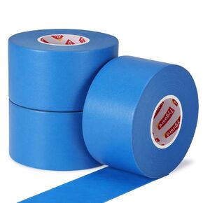 5 Roll Painters Tape 1.89In × 55Yard Blue Painters Tape Bulk Multi-Surface Blue Masking Tape for Wall Painting Edge Treatment DIY Crafts