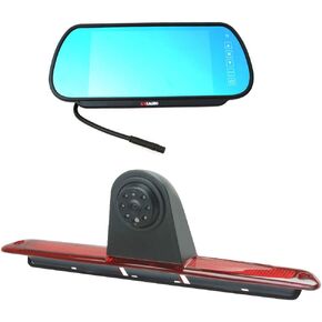 Brake Light Backup Camera Compatible with Dodge Benz Sprinter W906 /V W Crafter Vans (with Monitor)