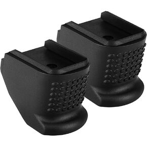 Grip 2 Pieces Extensions Fits Springfield XD9 and XD40 Sub Compact Black