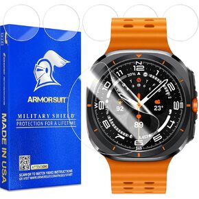ArmorSuit 6 Pack for Samsung Galaxy Watch Ultra (47mm) Screen Protector MilitaryShield HD Clear Film - Made in USA