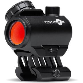 Predator V3 Compact Red Dot Sight | Combat Veteran Owned Company | 45 Degree Offset Mount and Riser Mount Included | Reflex Rifle Optic with 11 Adjustable Brightness Settings | Reddot Gun Scope