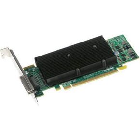 The Matrox M9140 Lp Pcie X16 Quad Head Graphics Card Offers 512MB of Memory and