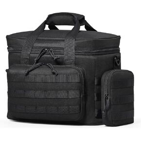 VEVOR Tactical Lunch Box for Men/Women, 20L/25L Lunchbox for Work Insulated Leakproof with MOLLE, Lunch Bags Cooler for Office, Picnic, Beach, Camping