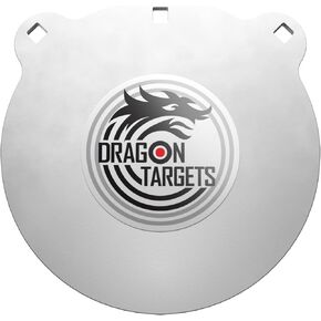 AR500 Steel Targets for Shooting 3/8 Inch or 1/2 Inch Thick Laser Cut, 12", 10", 8", 6", or 4" Sizes Painted AR500 Gong Targets for Shooting, Steel Targets Made in USA