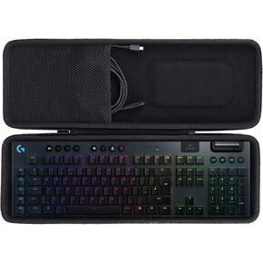 co2CREA Hard Travel Case Replacement for Logitech G915 Wireless Mechanical Gaming Keyboard (for G915 Full Size)