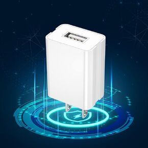 One Fire USB 20W USB Wall Charger Power Adapter,USB Wall Charger,Compact Portable Safe Fast Charging Block for Night Light, Galaxy Light, Star Projector, Desk Lamp, USB Laptops,Galaxy S9/S8/S7