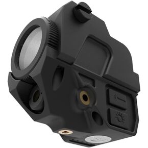 Tactical Sub Compact Rail Mount Laser Sight with High Lumen Flashlight Light Integrated Combo, Built-in USB Magnetic Touch Rechargeable Battery Accessory