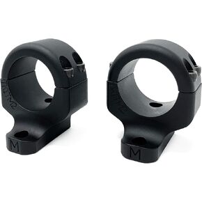 Game Reaper 2: Tikka T3, T1X, T3X 595, 695, Whitetail Hunter - Long & Short Action - Medium Mount - Tactical, Black, 1 inch, 4 Screws per Ring (TK1TM2)