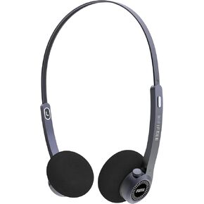mifo FiiTii HiFiFree Wireless Retro Headphones, Bluetooth 5.4, Old School Style with Built in Mic, Dynamic Sound, Lightweight Wireless On-Ear Headphones(Black, Green, Orange Ear Cushions)