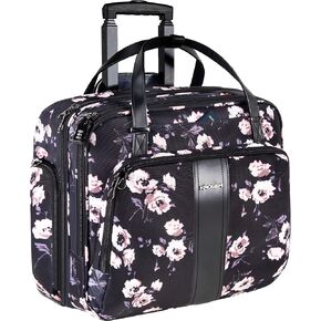 KROSER Rolling Laptop Bag Premium Rolling Laptop Briefcase Fits Up to 15.6 Inch Laptop Overnight Rolling Computer Bag with RFID Pockets for Travel/Business/Women