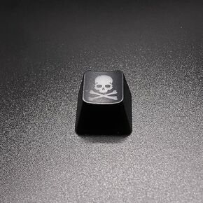 Skull Backlit Keycap,Costom kecaps for Cherry MX Mechanical Keyboard,SA Profile, R4 Keycaps,ABS Translucent Backlight keycap,Artisan keycap,Personalized keycap. (Skull 1)