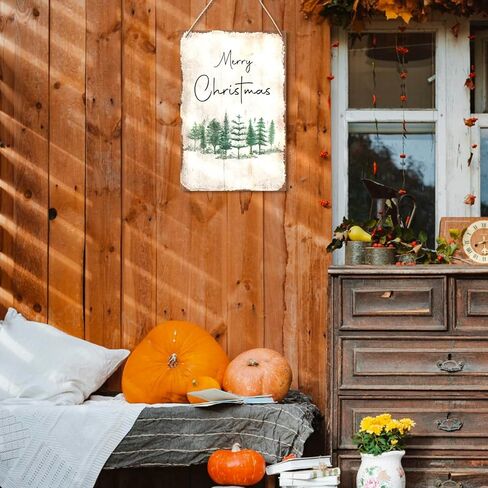 Pink Christmas Decorations Vintage Metal Tin Signs, Merry Christmas Retro Santa Metal Signs for Home Living Room Decor 8x12 Inches in Kuwait