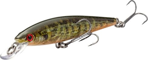 Strike King (HCKVDJ100-663 KVD Jerkbait 100 2-Hook Fishing Lure, 663 - Natural Bream, 1/4 oz, 3 5/8" in Saudi Arabia