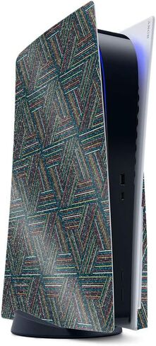 MightySkins Glossy Glitter Gaming Skin for PS5 / Playstation 5 - Pink Present | Durable High-Gloss Glitter Finish | Easy to Apply and Change Style | Made in The USA in Saudi Arabia