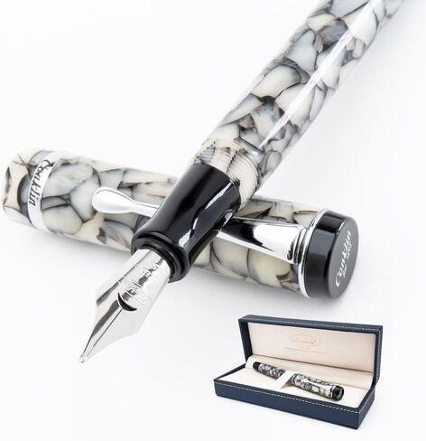 قلم حبر Conklin Duragraph (Orange Nights) - Stub Nib - قلم فاخر لليوميات والتوقيعات والهدايا التي لا تنسى في أي مناسبة in Kuwait