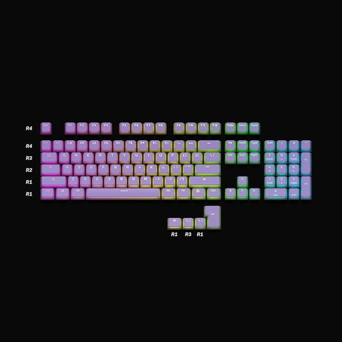 Keycap Set for Mechanical Keyboard in Saudi Arabia