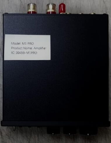 Douk Audio M100 136W Mini Bluetooth 5.0 مضخم طاقة، 2.0 قناة Hi-Fi Class D Amp، USB DAC، مع مدخلات محورية/بصرية 24 بت/192 كيلو هرتز، لمكبرات صوت ستيريو منزلية in Kuwait