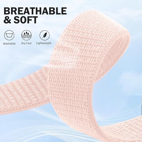 SNBLK Sport Nylon Loop Strap Compatible with Apple Watch Bands 38mm 40mm 41mm 42mm 44mm 45mm 46mm 49mm for Women Men，Stretch breathable braided band for IWatch Series SE 10/9/8/7/6/5/4/3 Ultra in Kuwait
