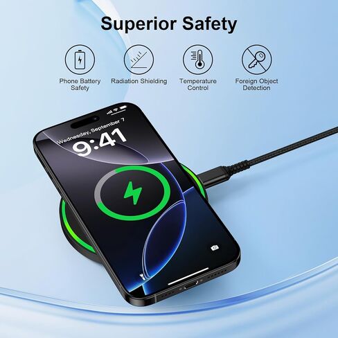 USB C Charger, 20W PD Power Adapter 2pcs USB C Box Block Brick Plug Fast Charging Base Cube for Phone 15/14/13/13 Pro/12 Mini/11 Pro Max XS X SE 8 Plus Samsung Galaxy S24 S23 S22 S21 S20 Note 20 Pixel in Saudi Arabia